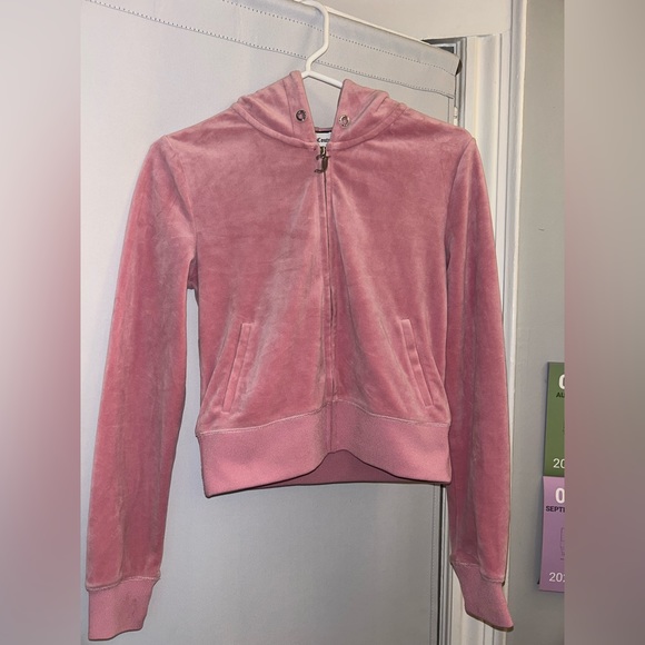 JUICY COTURE BLING PINK HOODIE - Picture 3 of 4